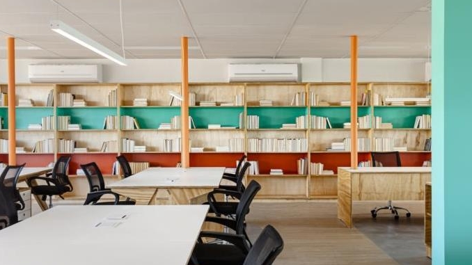 出版社公司办公室装修设计案例4800平方米