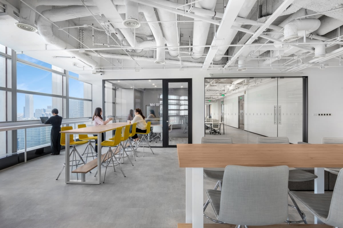 矩阵元素上海办公室装修设计案例 2000平方米5