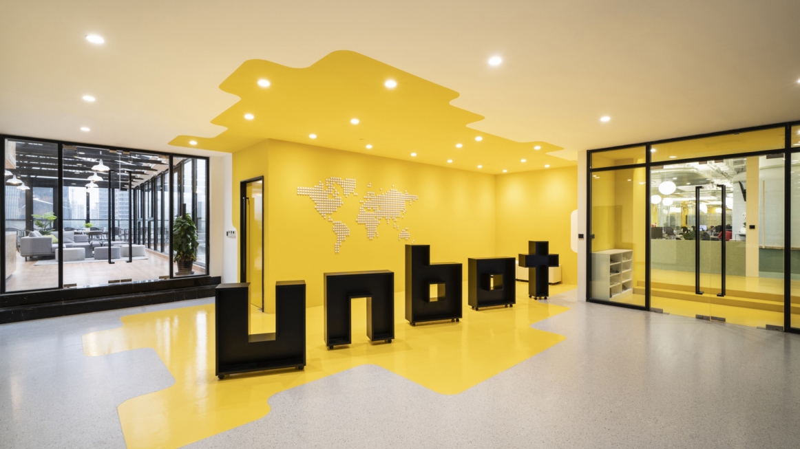 Unbot中国上海办公室装修设计2600㎡