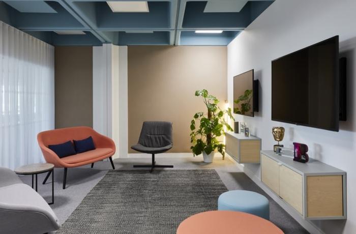 3文化传媒公司办公室装修设计案例1800平方米
