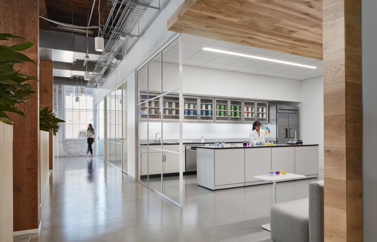 胶原蛋白保健公司办公室装修设计方案2900平方米11