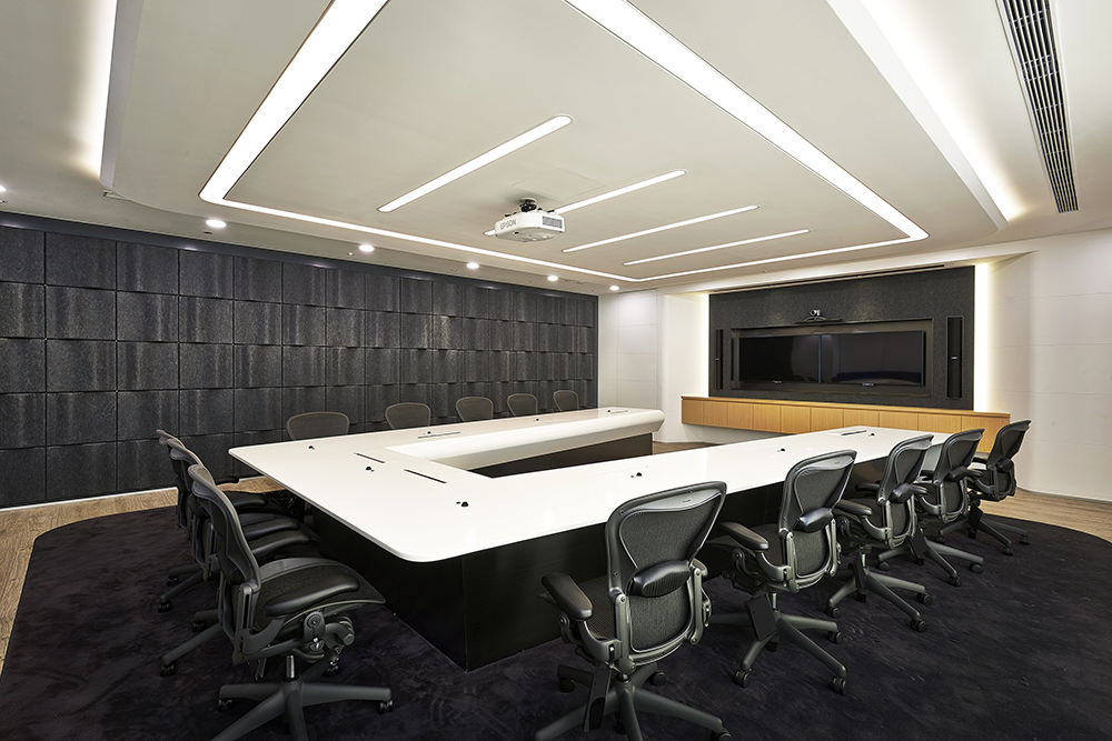 全球乳品公司上海总部办公室装修设计项目3600平方米5