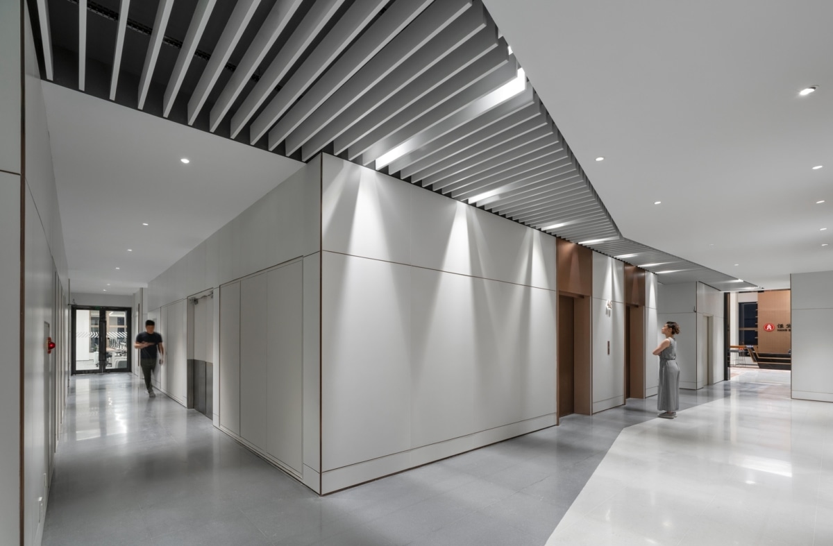 恒生银行上海办公室装修设计案例12000平方米1