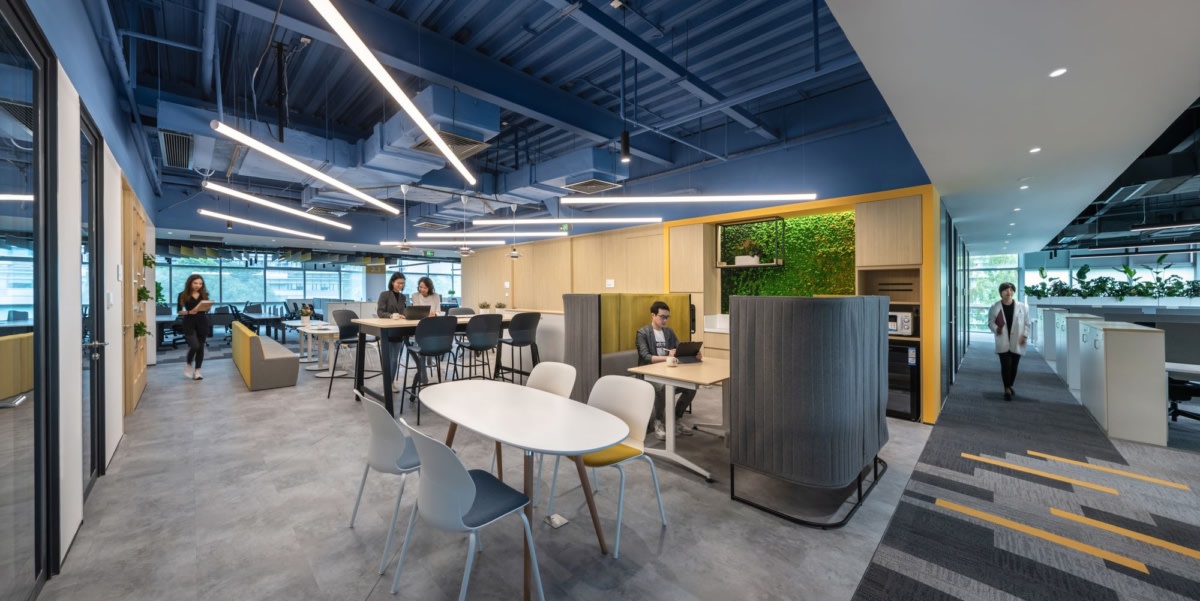 艺康上海新办公室设计案例7300平方米3