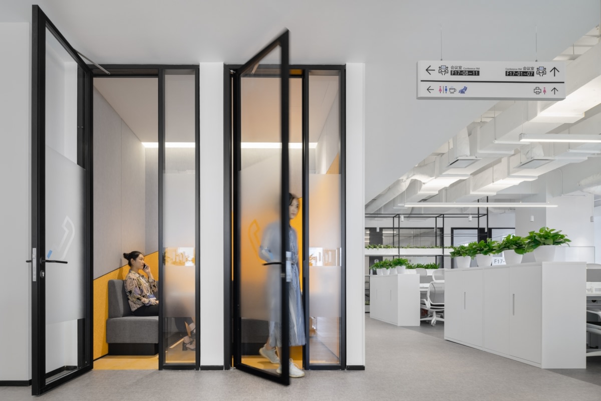 字节跳动上海办公室装修设计案例140000平方米5