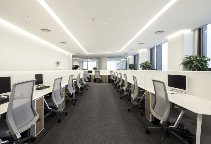 电子科技公司办公室装修设计效果图3900平方米6