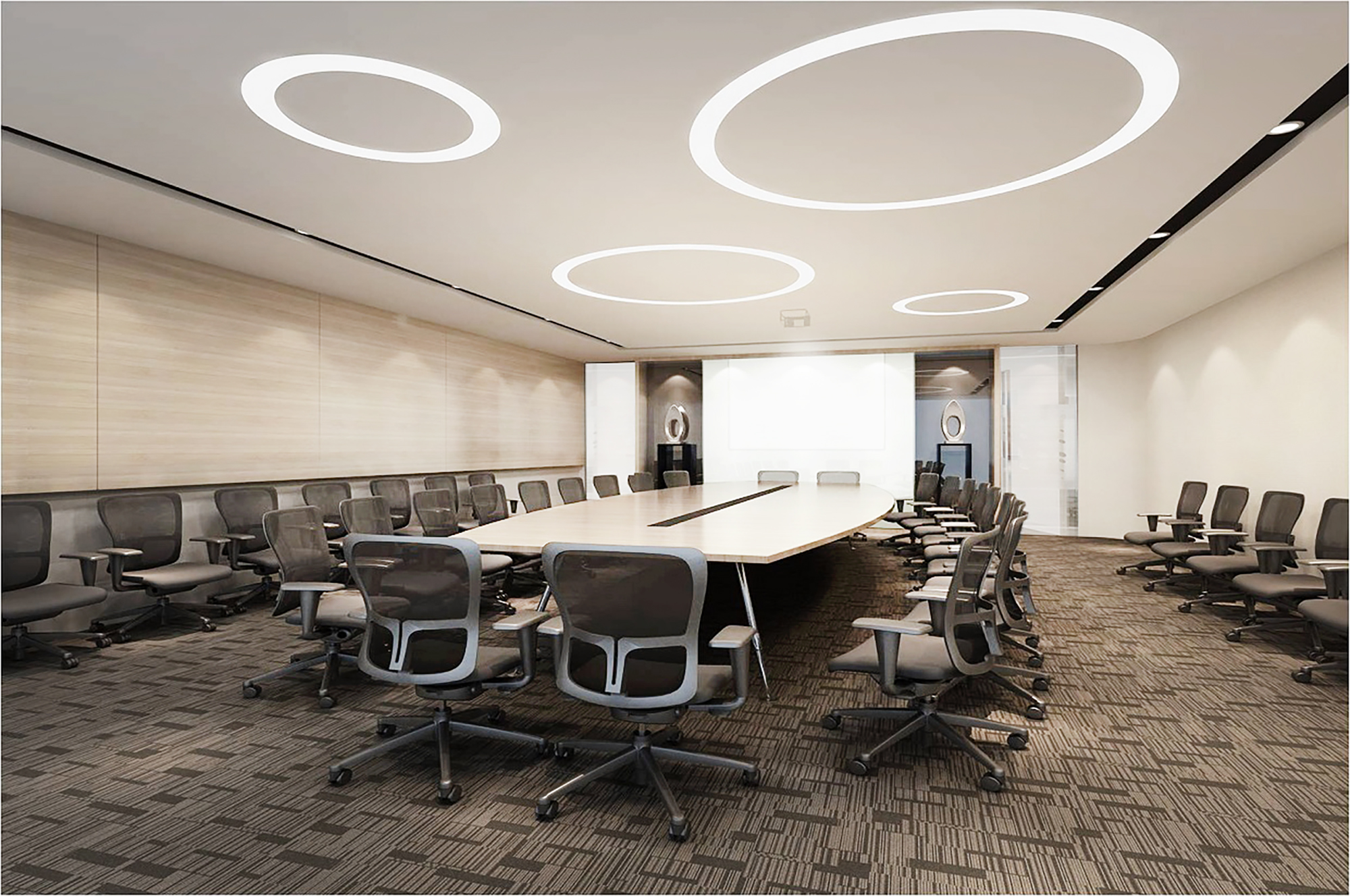 上市公司办公室装修设计案例13000平米2
