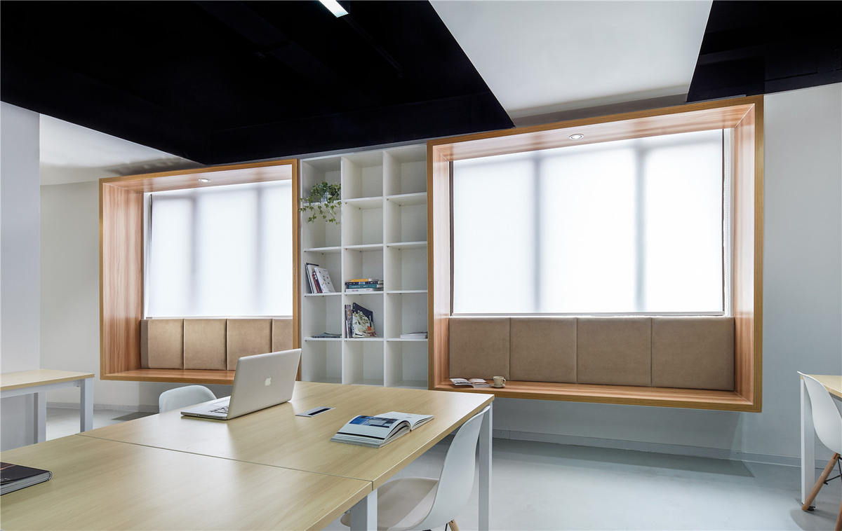科技类小型办公室装修设计案例 78平方米7